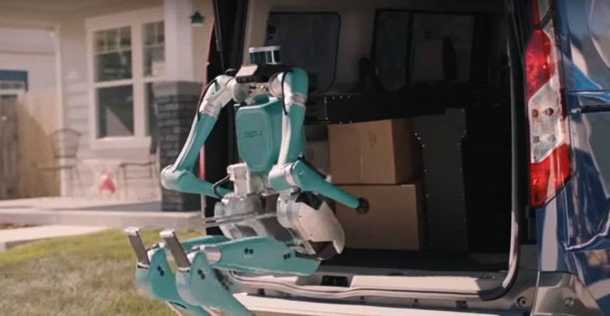VIDEO Fordov robot koji dostavlja pakete hoda kao čovjek
